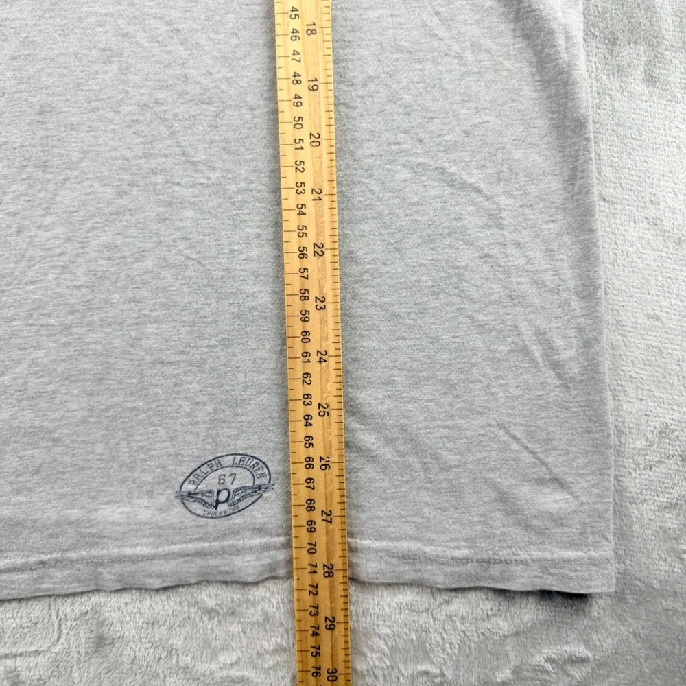 Polo Ralph Lauren Underwear Gray T-Shirt Men's XL Short Sleeve Cotton Crew Neck